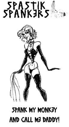 Spastik Spankers - Spank My Monkey And Call Me Daddy - TAPE